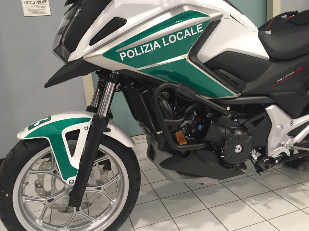 Honda NC 750 X 2017 allestimento polizia locale